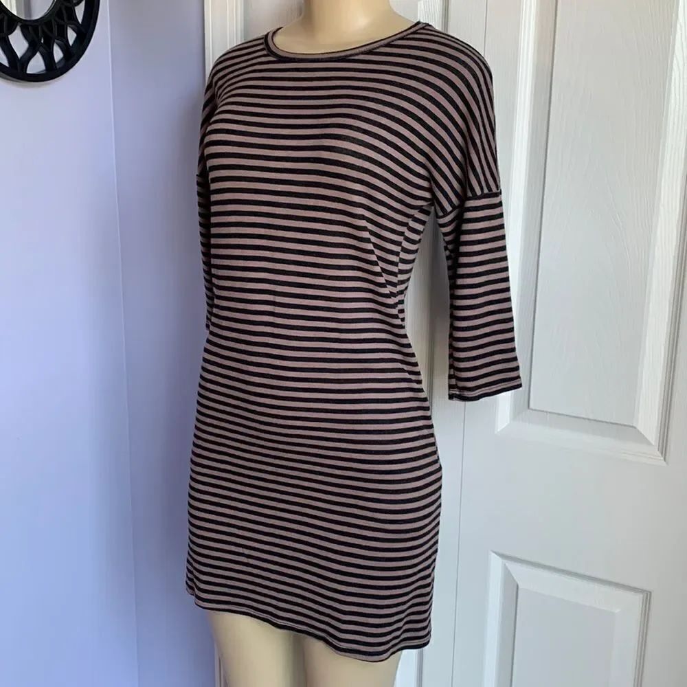Altar’d State Party Casual Special Occasion Dress XS Black/Mocha